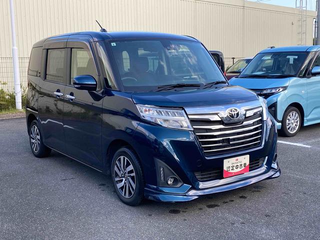 ルーミーカスタムＧ　Ｓ　バックモニターダイハツ認定中古車　予防安全機能スマートアシスト搭載　アイドリングストップ　バックモニター　電動格納ミラー　両側パワースライドドア　ナビゲーション　ドライブレコーダー　シートリフター　キーフリーキー（京都府）の中古車