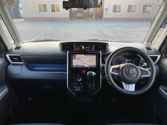 ルーミーカスタムＧ　Ｓ　バックモニターダイハツ認定中古車　予防安全機能スマートアシスト搭載　アイドリングストップ　バックモニター　電動格納ミラー　両側パワースライドドア　ナビゲーション　ドライブレコーダー　シートリフター　キーフリーキー（京都府）の中古車