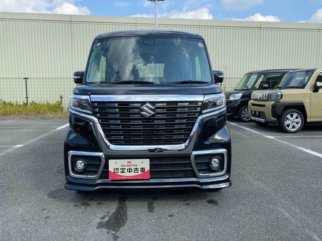スペーシアカスタムハイブリッドXSターボ バックモニターダイハツ認定中古車 アイドリングストップ バックモニター 電動格納ミラー 運転席シートヒーター シートリフター ナビゲーション ドライブレコーダー ETC車載器 パワースライドドア キーフリーキー(京都府)の中古車