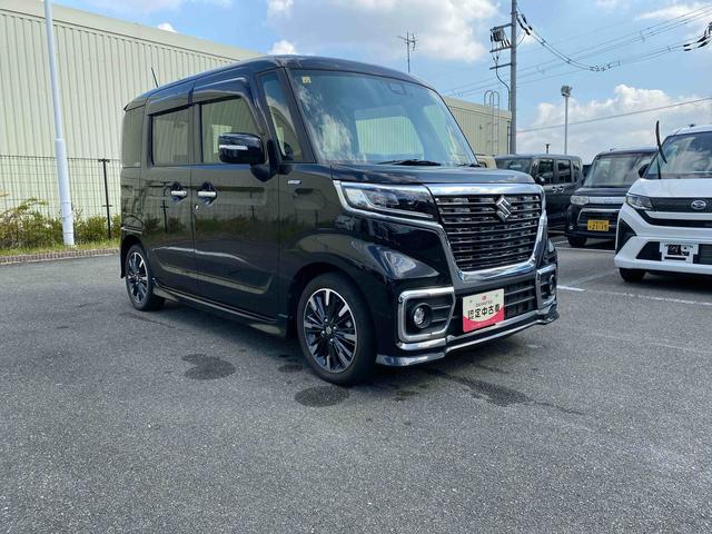 スペーシアカスタムハイブリッドXSターボ バックモニターダイハツ認定中古車 アイドリングストップ バックモニター 電動格納ミラー 運転席シートヒーター シートリフター ナビゲーション ドライブレコーダー ETC車載器 パワースライドドア キーフリーキー(京都府)の中古車