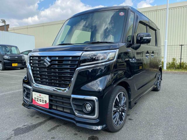 スペーシアカスタムハイブリッドXSターボ バックモニターダイハツ認定中古車 アイドリングストップ バックモニター 電動格納ミラー 運転席シートヒーター シートリフター ナビゲーション ドライブレコーダー ETC車載器 パワースライドドア キーフリーキー(京都府)の中古車