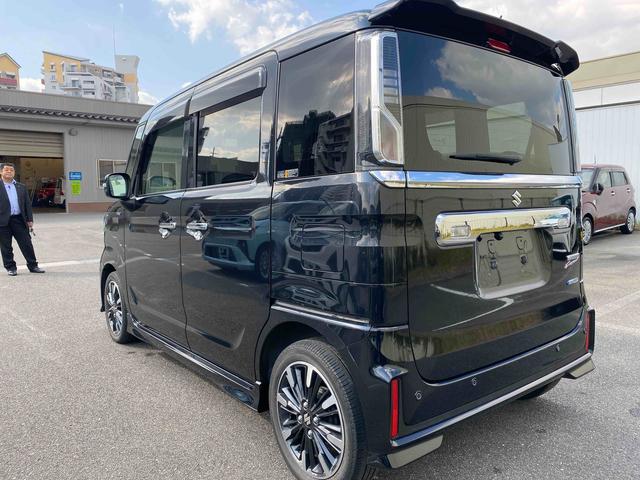 スペーシアカスタムハイブリッドXSターボ バックモニターダイハツ認定中古車 アイドリングストップ バックモニター 電動格納ミラー 運転席シートヒーター シートリフター ナビゲーション ドライブレコーダー ETC車載器 パワースライドドア キーフリーキー(京都府)の中古車