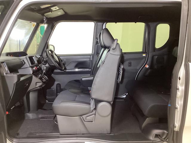 タントカスタムＸ　届け出済み未使用車　両側電動スライド　リアカメラ届け出済み未使用車　バックカメラ　両側電動スライドドア　前席シートヒーター　前後コーナーセンサー　オートマチックハイビーム　１４インチ純正アルミホイール　オートブレーキホールド　ＵＳＢチャージャー（京都府）の中古車