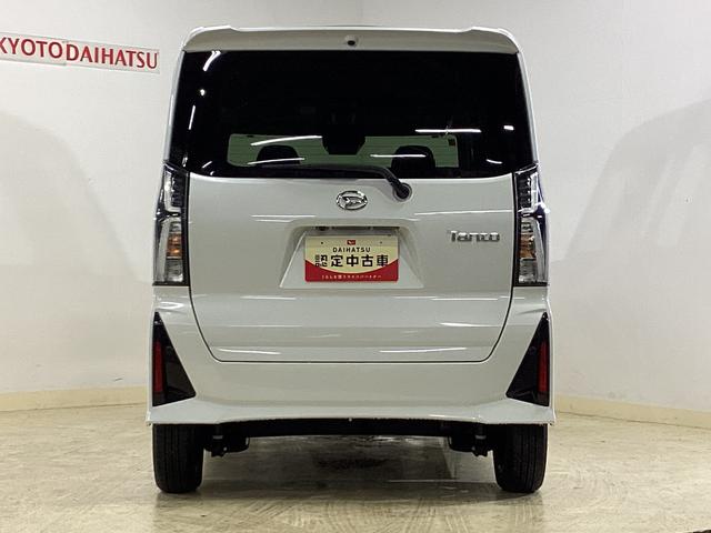 タントカスタムＸ　届け出済み未使用車　両側電動スライド　リアカメラ届け出済み未使用車　バックカメラ　両側電動スライドドア　前席シートヒーター　前後コーナーセンサー　オートマチックハイビーム　１４インチ純正アルミホイール　オートブレーキホールド　ＵＳＢチャージャー（京都府）の中古車
