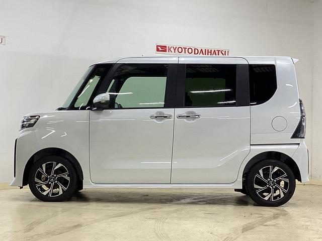 タントカスタムX 届け出済み未使用車 両側電動スライド リアカメラ届け出済み未使用車 バックカメラ 両側電動スライドドア 前席シートヒーター オートマチックハイビーム 前後コーナーセンサー 14インチ純正アルミホイール オートブレーキホールド USBチャージャー(京都府)の中古車