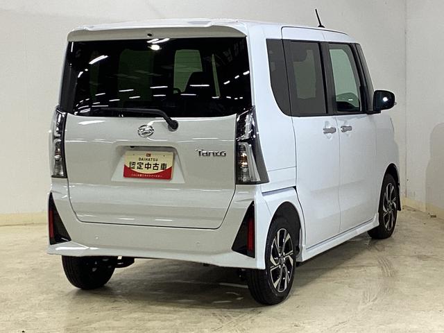 タントカスタムX 届け出済み未使用車 両側電動スライド リアカメラ届け出済み未使用車 バックカメラ 両側電動スライドドア 前席シートヒーター オートマチックハイビーム 前後コーナーセンサー 14インチ純正アルミホイール オートブレーキホールド USBチャージャー(京都府)の中古車
