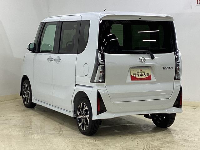 タントカスタムX 届け出済み未使用車 両側電動スライド リアカメラ届け出済み未使用車 バックカメラ 両側電動スライドドア 前席シートヒーター オートマチックハイビーム 前後コーナーセンサー 14インチ純正アルミホイール オートブレーキホールド USBチャージャー(京都府)の中古車