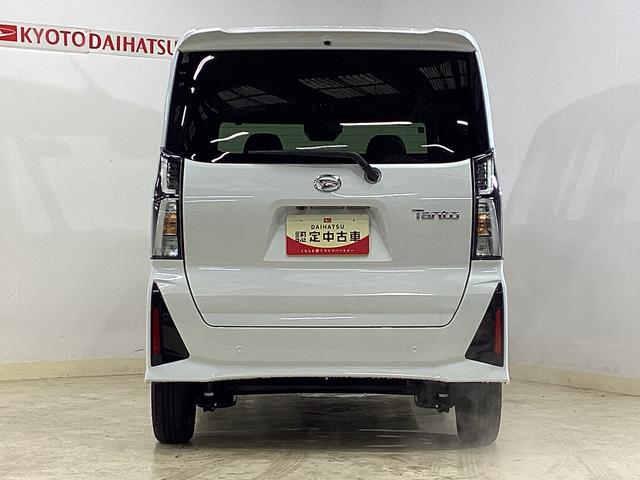 タントカスタムX 届け出済み未使用車 両側電動スライド リアカメラ届け出済み未使用車 ナビ付き バックカメラ 両側電動スライドドア 前席シートヒーター オートマチックハイビーム 前後コーナーセンサー 14インチ純正アルミ オートブレーキホールド USBチャージャー(京都府)の中古車