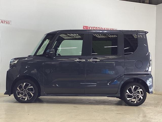 タントカスタムＸ　レンタカーアップ　４ＷＤ　ナビ　パノラマモニターレンタカーアップ　４ＷＤ　ナビＴＶ　パノラマモニター　ＥＴＣ　ドラレコ　両側電動スライドドア　前席シートヒーター　アダプティブクルーズコントロール　前後コーナーセンサー　Ｂｌｕｅｔｏｏｔｈ　ＤＶＤ（京都府）の中古車