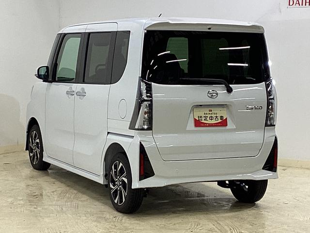 タントカスタムX 届出済未使用車 両側電動スライド リアカメラ届出済未使用車 バックカメラ 両側電動スライド 前後コーナーセンサー 前席シートヒーター 14インチ純正アルミホイール オートブレーキホールド USBチャージャー サイド/サイドカーテンエアバッグ(京都府)の中古車