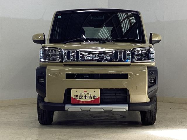 タフトGターボ クロムベンチャー バックカメラ 前席シートヒーターバックカメラ スカイフィールトップ アダプティブクルーズコントロール 前席シートヒーター 前後コーナーセンサー オートマチックハイビーム 電子パーキング オートブレーキホールド USB スマートキー(京都府)の中古車