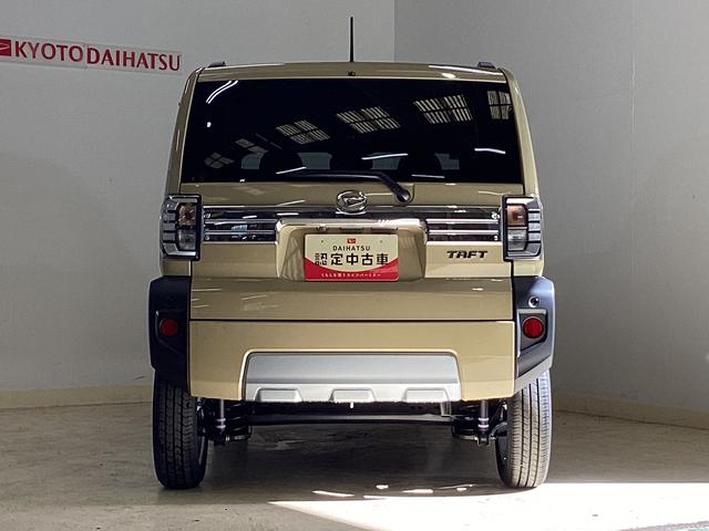 タフトGターボ クロムベンチャー バックカメラ 前席シートヒーターバックカメラ スカイフィールトップ アダプティブクルーズコントロール 前席シートヒーター 前後コーナーセンサー オートマチックハイビーム 電子パーキング オートブレーキホールド USB スマートキー(京都府)の中古車