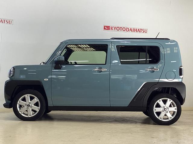 タフトＧ　クロムベンチャー　届出済未使用車　シートヒーター届出済未使用車　バックカメラ　スカイフィールトップ　アダプティブクルーズコントロール　前席シートヒーター　前後コーナーセンサー　オートマチックハイビーム　電子パーキング　オートブレーキホールド（京都府）の中古車