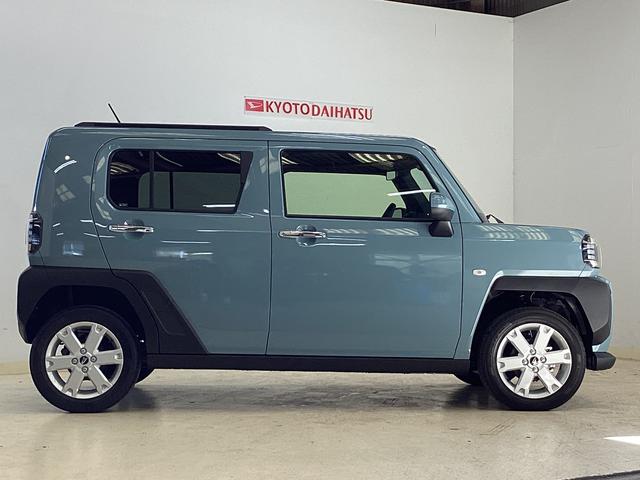 タフトＧ　クロムベンチャー　届出済未使用車　シートヒーター届出済未使用車　バックカメラ　スカイフィールトップ　アダプティブクルーズコントロール　前席シートヒーター　前後コーナーセンサー　オートマチックハイビーム　電子パーキング　オートブレーキホールド（京都府）の中古車