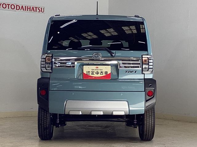 タフトＧ　クロムベンチャー　届出済未使用車　シートヒーター届出済未使用車　バックカメラ　スカイフィールトップ　アダプティブクルーズコントロール　前席シートヒーター　前後コーナーセンサー　オートマチックハイビーム　電子パーキング　オートブレーキホールド（京都府）の中古車