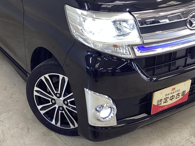 タントカスタムRS トップエディションSAII ナビ ETCナビ バックカメラ ドラレコ ETC 両側電動スライドドア フルセグTV Bluetooth 15インチ純正アルミホイール オートライト LEDヘッドライト スマートキー プッシュスタート DVD(京都府)の中古車