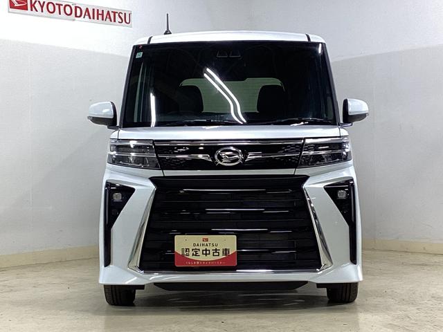 タントカスタムX 届出済未使用車 バックカメラ 電動スライドドア届出済み未使用車 バックカメラ 両側電動スライドドア 前席シートヒーター 前後コーナーセンサー オートマチックハイビーム 電子パーキング オートブレーキホールド USB LEDヘッドライト(京都府)の中古車