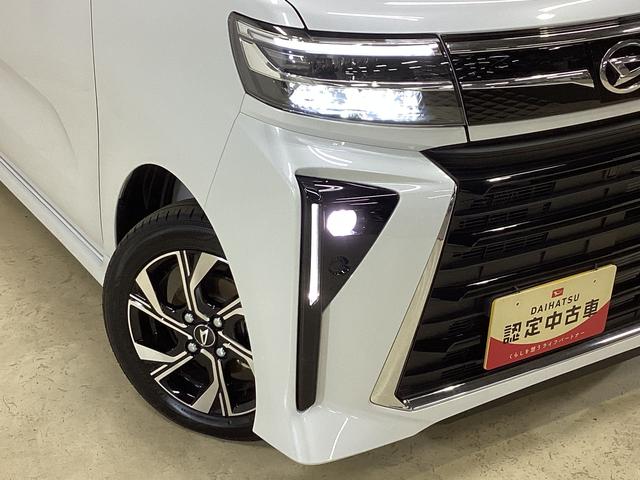 タントカスタムX 届出済未使用車 バックカメラ 電動スライドドア届出済み未使用車 バックカメラ 両側電動スライドドア 前席シートヒーター 前後コーナーセンサー オートマチックハイビーム 電子パーキング オートブレーキホールド USB LEDヘッドライト(京都府)の中古車