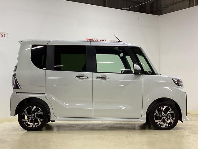 タントカスタムX 届出済未使用車 バックカメラ 電動スライドドア届出済み未使用車 バックカメラ 両側電動スライドドア 前席シートヒーター 前後コーナーセンサー オートマチックハイビーム 電子パーキング オートブレーキホールド USB LEDヘッドライト(京都府)の中古車