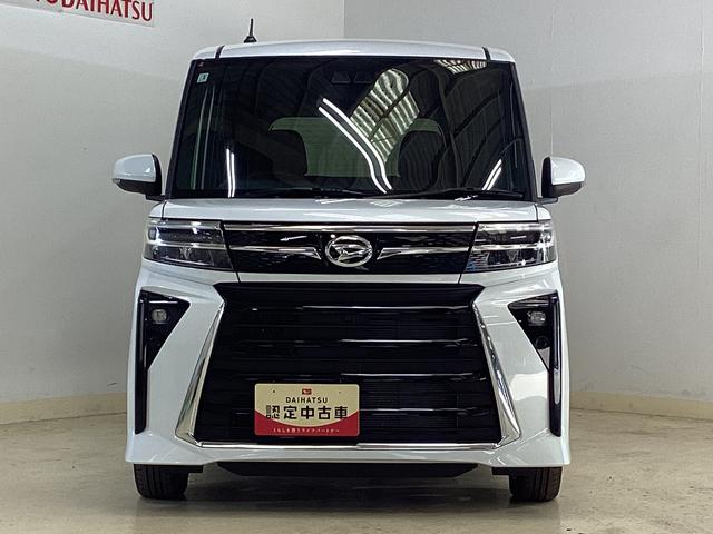 タントカスタムＸ　届出済未使用車　バックカメラ　シートヒーター届出済未使用車　バックカメラ　両側電動スライドドア　前後コーナーセンサー　前席シートヒーター　　オートブレーキホールド　電子パーキング　ＵＳＢチャージャー　ＬＥＤヘッドライト　１４インチ純正アルミ（京都府）の中古車