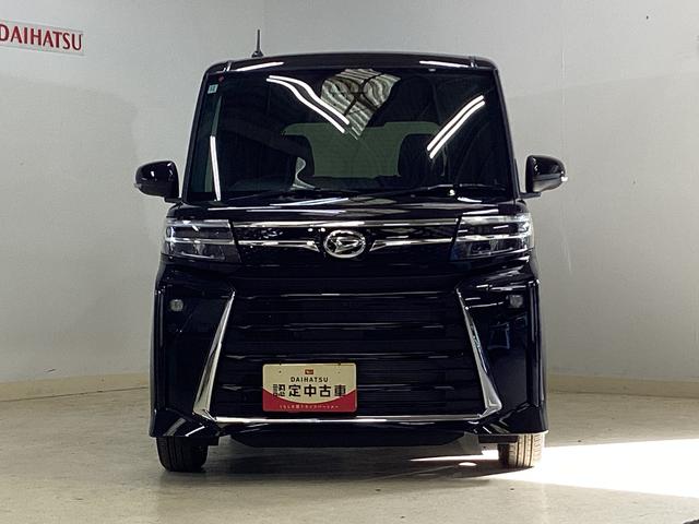 タントカスタムＸ　届出済未使用車　バックカメラ　両側電動スライド届出済未使用車　バックカメラ　両側電動スライドドア　前後コーナーセンサー　前席シートヒーター　オートマチックハイビーム　電子パーキング　オートブレーキホールド　ＬＥＤヘッドライト　スマートアシスト（京都府）の中古車