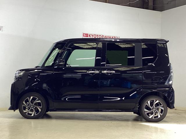 タントカスタムＸ　届出済未使用車　バックカメラ　両側電動スライド届出済未使用車　バックカメラ　両側電動スライドドア　前後コーナーセンサー　前席シートヒーター　オートマチックハイビーム　電子パーキング　オートブレーキホールド　ＬＥＤヘッドライト　スマートアシスト（京都府）の中古車