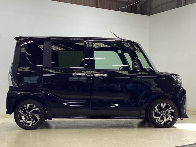 タントカスタムＸ　届出済未使用車　バックカメラ　両側電動スライド届出済未使用車　バックカメラ　両側電動スライドドア　前後コーナーセンサー　前席シートヒーター　オートマチックハイビーム　電子パーキング　オートブレーキホールド　ＬＥＤヘッドライト　スマートアシスト（京都府）の中古車