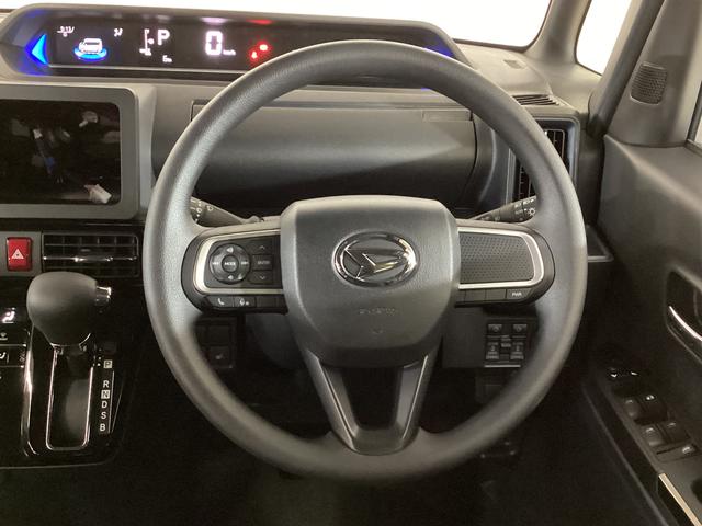 タントカスタムＸ　届出済未使用車　バックカメラ　両側電動スライド届出済未使用車　バックカメラ　両側電動スライドドア　前後コーナーセンサー　前席シートヒーター　オートマチックハイビーム　電子パーキング　オートブレーキホールド　ＬＥＤヘッドライト　スマートアシスト（京都府）の中古車