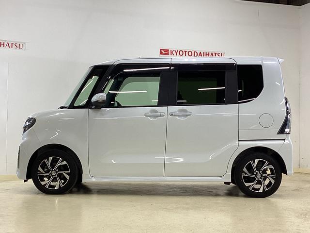 タントカスタムＸセレクション　ワンオーナー　ナビ　ＥＴＣ　ドラレコワンオーナー　ナビ　バックカメラ　ドラレコ　ＥＴＣ　ロングスライドシート　両側電動スライド　シートヒーター　コーナーセンサー　電子パーキング　ＵＳＢ　Ｂｌｕｅｔｏｏｔｈ　オートマチックハイビーム（京都府）の中古車