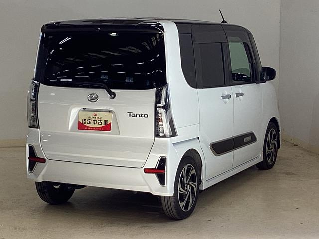 タントカスタムRSスタイルセレクション ワンオーナー ナビ ETCワンオーナー ナビTV パノラマモニター ドラレコ ETC ロングスライドシート 両側電動スライドドア リアコーナーセンサー 前席シートヒーター アダプティブクルーズコントロール Bluetooth(京都府)の中古車