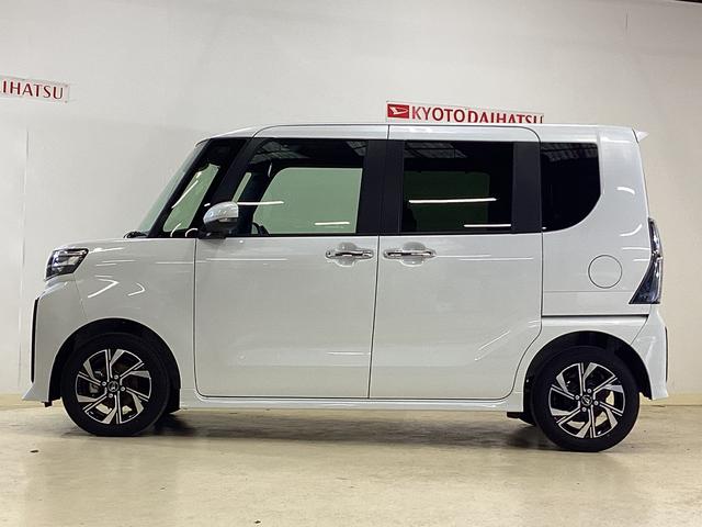 タントカスタムX ワンオーナー 両側リヤパワースライドドアワンオーナー バックカメラ 両側リヤパワースライドドア プッシュボタンエンジンスタート スマートアシスト LEDヘッドライト コーナーセンサー オートエアコン オートライト シートヒーター ABS(京都府)の中古車