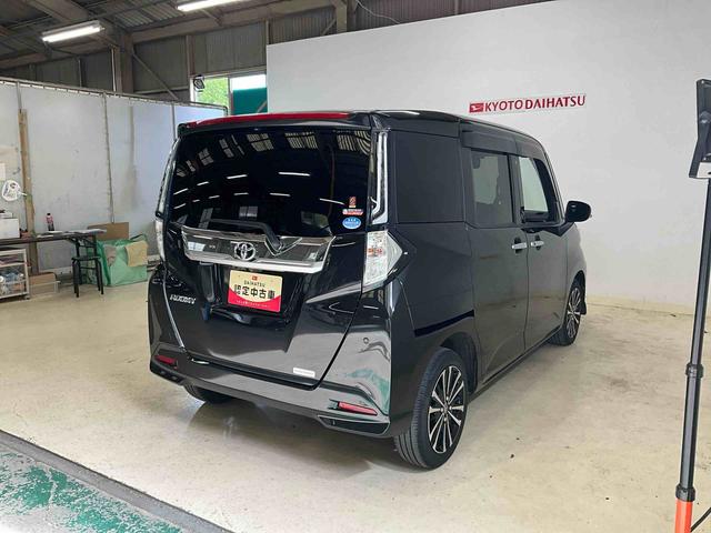 ルーミーカスタムG−Tナビ パノラマモニター ETC ドラレコ クルーズコントロール クリアランスソナー アイドリングストップ プッシュボタンスタート キーフリー アルミホイール シートヒーター 両側電動スライドドア(京都府)の中古車