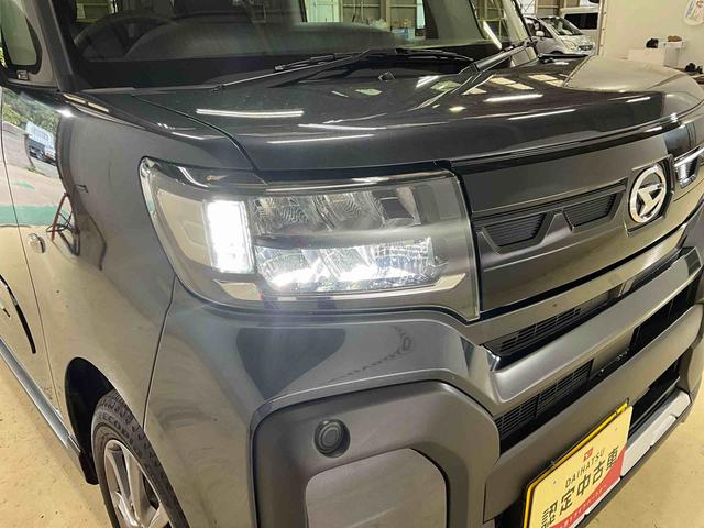 タントファンクロス　ナビドラレコダイハツ認定中古車　予防安全機能スマートアシスト搭載　アイドリングストップ　電動格納ミラー　オートライト　両側パワースライドドア　シートヒーター　ナビドラレコ　ＡＢＳ　ＥＴＣ車載器　キーフリーキー（京都府）の中古車