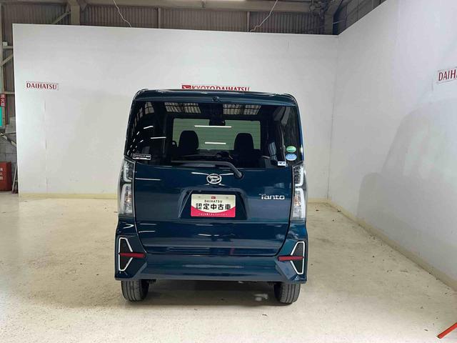 タントカスタムＲＳセレクション　４ＷＤ　ターボ車　バックカメラ４ＷＤ　ターボ　運転席ロングスライドシート　オーディオレス　運転席助手席シートヒーター　ＥＴＣ　全車速追従式クルーズコントロール　オートライト　オートハイビーム　キーフリー　ＬＥＤヘッドライト（京都府）の中古車