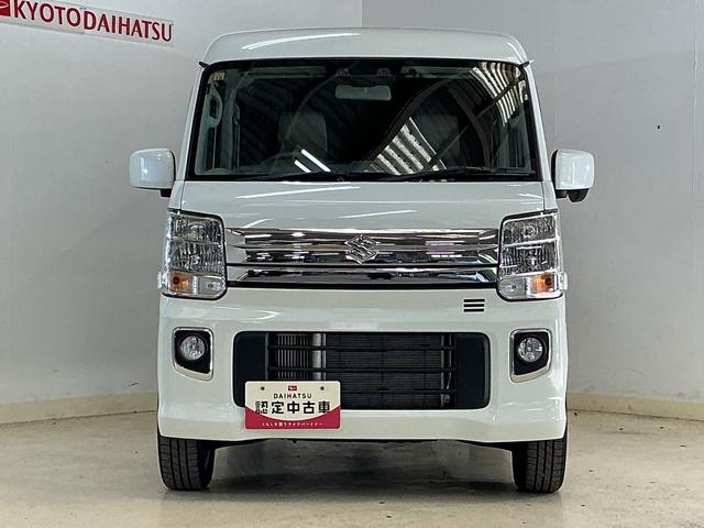 エブリイワゴンＰＺターボ　ワンオーナー　ＥＴＣ　バックカメラ　電動スライドワンオーナー　ＥＴＣ　バックカメラ　片側電動スライドドア　障害物センサー　運転席シートヒーター　ＵＳＢチャージャー　ＨＩＤヘッドライト　プッシュスタート　オートライト　スマートキー　ドアバイザー（京都府）の中古車