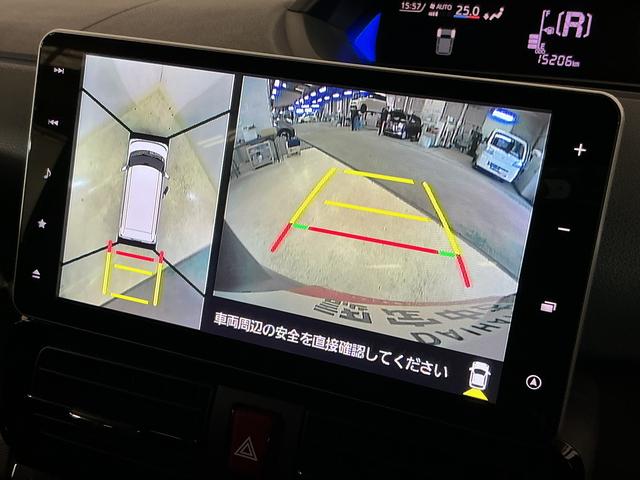 タントカスタムRSセレクション ターボ ナビ パノラマモニターターボ スマートアシスト ナビ パノラマモニター フルセグチューナー ブルートゥース対応 ドライブレコーダー ETC 両側リヤパワースライドドア プッシュボタンエンジンスタート LEDヘッドライト(京都府)の中古車