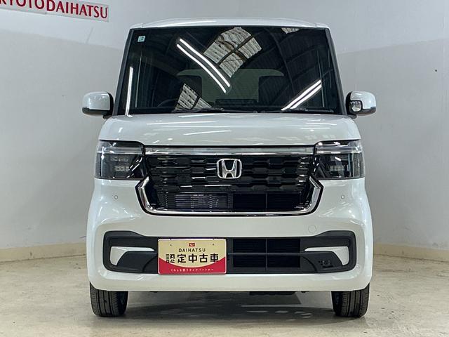 Ｎ−ＢＯＸカスタムターボ　ナビ　バックカメラ　フルセグチューナーターボ　純正ナビ　バックカメラ　フルセグチューナー　ブルートゥース対応　両側リヤパワースライドドア　プッシュボタンエンジンスタート　オートエアコン　シートヒーター　アルミホイール　シートヒーター（京都府）の中古車