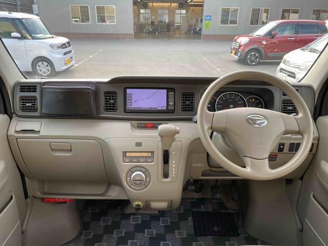 アトレーワゴンカスタムターボR ナビ付ダイハツ認定中古車 ナビゲーション 電動格納ミラー ABS アームレスト フルホィールキャップ フォグランプ セキュリティアラーム ハイマウントストップランプ オートエアコン キーレスエントリー(京都府)の中古車