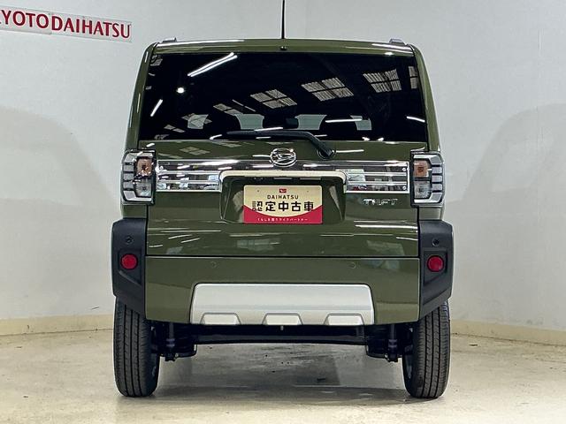 タフトＧ　クロムベンチャー　デモカー　全周囲カメラ　シートヒーターデモカー　パノラマモニター　スカイフィールトップ　アダプティブクルーズコントロール　シートヒーター　前後コーナーセンサー　１５インチ純正アルミホイール　オートマチックハイビーム　オートブレーキホールド（京都府）の中古車