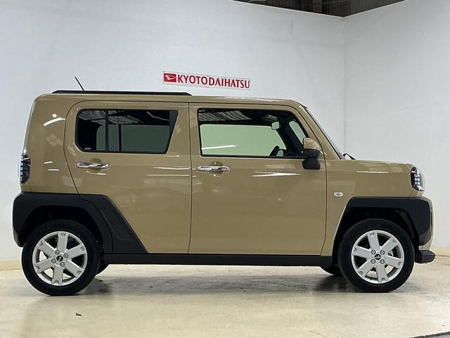 タフトＧ　クロムベンチャー　届け出済み未使用車　全周囲カメラ届出済み未使用車　パノラマモニター　スカイフィールトップ　アダプティブクルーズコントロール　シートヒーター　コーナーセンサー　１５インチ純正アルミホイール　オートマチックハイビーム　ＵＳＢチャージャー（京都府）の中古車