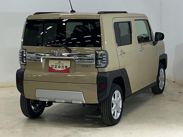 タフトＧ　クロムベンチャー　届け出済み未使用車　全周囲カメラ届出済み未使用車　パノラマモニター　スカイフィールトップ　アダプティブクルーズコントロール　シートヒーター　コーナーセンサー　１５インチ純正アルミホイール　オートマチックハイビーム　ＵＳＢチャージャー（京都府）の中古車