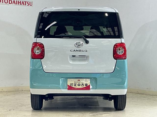 ムーヴキャンバスストライプスＧ　届け出済み未使用車　両側電動スライドドア届出済未使用車　バックカメラ　両側電動スライドドア　シートヒーター　ホットカップホルダー　オートマチックハイビーム　前後コーナーセンサー　電子パーキング　オートブレーキホールド　ＵＳＢチャージャー（京都府）の中古車