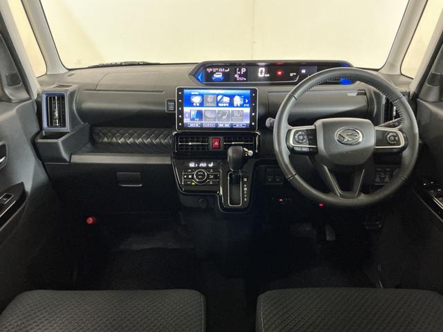 タントカスタムＲＳ　ウェルカムシートリフト　ターボ　ナビ　ＥＴＣターボ　スマートアシスト　９インチナビ　パノラマモニター　ドライブレコーダー　ＥＴＣ　アダプティブクルーズコントロール　両側リヤパワースライドドア　プッシュボタンエンジンスタート　ＬＥＤヘッドライト（京都府）の中古車