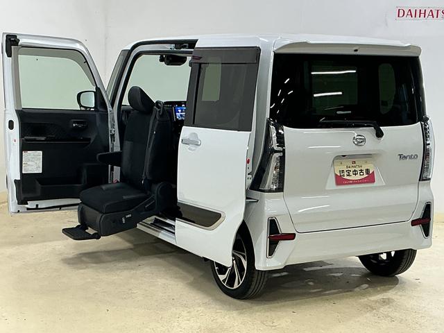 タントカスタムＲＳ　ウェルカムシートリフト　ターボ　ナビ　ＥＴＣターボ　スマートアシスト　９インチナビ　パノラマモニター　ドライブレコーダー　ＥＴＣ　アダプティブクルーズコントロール　両側リヤパワースライドドア　プッシュボタンエンジンスタート　ＬＥＤヘッドライト（京都府）の中古車