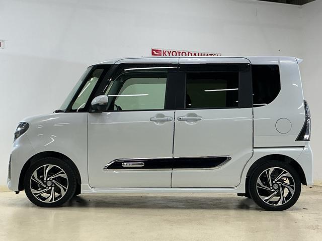 タントカスタムＲＳ　ウェルカムシートリフト　ターボ　ナビ　ＥＴＣターボ　スマートアシスト　９インチナビ　パノラマモニター　ドライブレコーダー　ＥＴＣ　アダプティブクルーズコントロール　両側リヤパワースライドドア　プッシュボタンエンジンスタート　ＬＥＤヘッドライト（京都府）の中古車