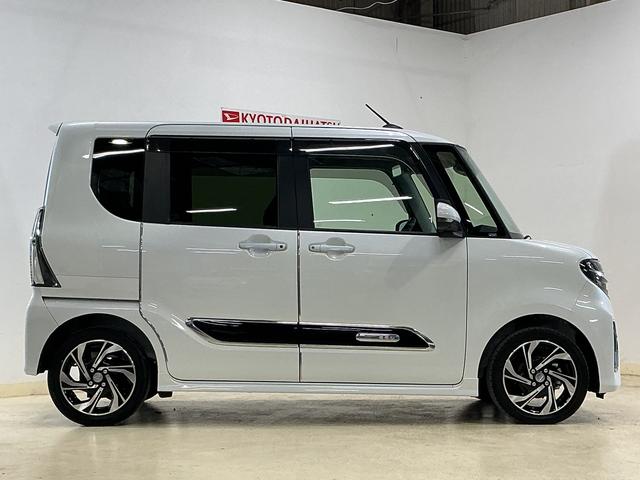 タントカスタムＲＳ　ウェルカムシートリフト　ターボ　ナビ　ＥＴＣターボ　スマートアシスト　９インチナビ　パノラマモニター　ドライブレコーダー　ＥＴＣ　アダプティブクルーズコントロール　両側リヤパワースライドドア　プッシュボタンエンジンスタート　ＬＥＤヘッドライト（京都府）の中古車