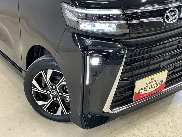 タントカスタムＸ　デモカー　バックカメラ　両側電動スライドドアデモカー　バックカメラ　両側電動スライドドア　前席シートヒーター　１４インチ純正アルミホイール　オートマチックハイビーム　前後コーナーセンサー　電子パーキング　オートブレーキホールド　プッシュスタート（京都府）の中古車