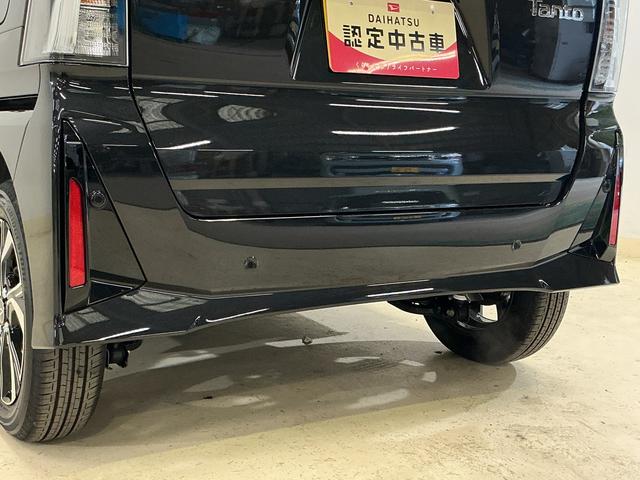 タントカスタムＸ　デモカー　バックカメラ　両側電動スライドドアデモカー　バックカメラ　両側電動スライドドア　前席シートヒーター　１４インチ純正アルミホイール　オートマチックハイビーム　前後コーナーセンサー　電子パーキング　オートブレーキホールド　プッシュスタート（京都府）の中古車