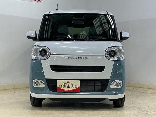 ムーヴキャンバスストライプスG 届出済未使用車 LED バックカメラデモカー バックカメラ 両側電動スライドドア 前席シートヒーター ホッとカップホルダー オートマチックハイビーム 前後コーナーセンサー 電子パーキング オートブレーキホールド USBチャージャー(京都府)の中古車