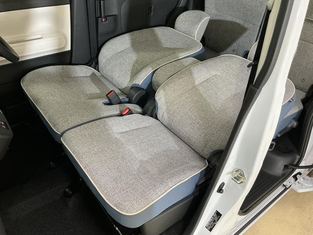 ムーヴキャンバスストライプスG 届出済未使用車 LED バックカメラデモカー バックカメラ 両側電動スライドドア 前席シートヒーター ホッとカップホルダー オートマチックハイビーム 前後コーナーセンサー 電子パーキング オートブレーキホールド USBチャージャー(京都府)の中古車